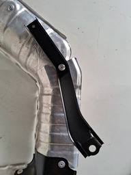 DEFLETOR CALOR ESCAPAMENTO HONDA CIVIC G10 1.5 2017 A 2021 