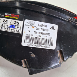 LANTERNA PARACHOQUE TRASEIRO ESQUERDO TORO 2016/25 VERMELHA