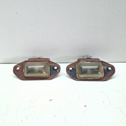 Par Luz Placa Volkswagen Gol 1995 A 2000