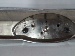 MOLDURA CROMADA GRADE SUPERIOR FUSION 2006 A 2009 DETALHE