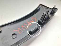 MOLDURA PARALAMA TRASEIRO ESQ RENAULT CAPTUR 1.6 2017 A 20