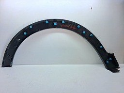 MOLDURA PARALAMA DIANT DIREITO RENAULT CAPTUR 1.6 2017 A 20