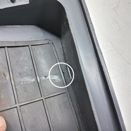 GRADE SAIDA AR CARROCERIA KIA OPIRUS 3.8 V6 2007 2008 DETAL