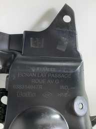 DEFLETOR MOTOR LADO ESQUERDO RENAULT CAPTUR 2017 A 2020 