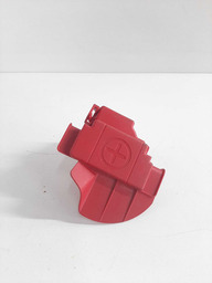 TAMPA ACABAMENTO POLO POSITIVO RENAULT CAPTUR 2017 A 2020