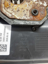 MOLDURA INFERIOR COLUNA VOLANTE HB20 2020 A 2022