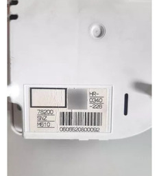 PAINEL INSTRUMENTO NEW CIVIC AUT 2007 A 2011 RETIRAR PEÇ