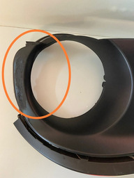 GRADE DIANTEIRA JEEP RENEGADE 2015 A 2021 RECUPERADA DETALHE