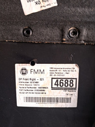 FORRO PORTA DIANTEIRA DIREITA RENEGADE 2016 2017 2018/..