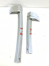 JOGO GUIA PORTA DIANTEIRA ESQUERDA RENAULT KWID 2022 A 2024