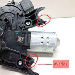 MOTOR LIMPADOR TRASEIRO RENAULT KWID 1.0 2022 A 2024 DETALHE