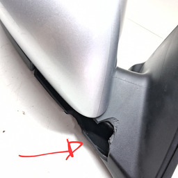 RETROVISOR DIREITO TRACKER 2020/ S/ PISCA COM DETALHE