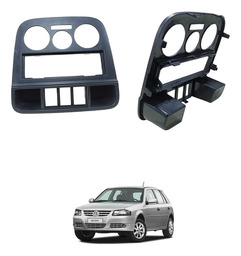 Moldura Central Prata Painel Gol Parati Saveiro G4  Vw