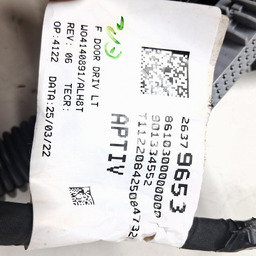 CHICOTE PORTA DIANTEIRA ESQUERDA CHEVROLET TRACKER 2020/