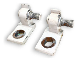 Dobradiças Porta Traseira Esquerda Gol G5 A G8 2015 A 2022