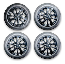 Jogo Rodas Liga Leve Aro 17 Black Gm Tracker 1.2 Rs 2024