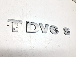 EMBLEMA LETRAS TDSV6 TAMPA TRASEIRA DISCOVERY 4 2005 A 2009