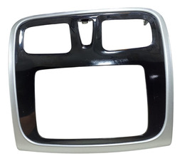 MOLDURA PAINEL 2 DIN NOVO LOGAN 2015 A 17 682606935 DETALHE