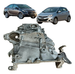 Tampa Lateral Distribuição Motor Hyundai Hb20 3cc 2013/2019