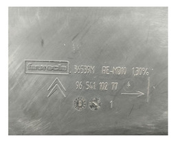 MOLDURA PAINEL CITROEN C4 PICASSO 2008 2014 9654110277 USADO