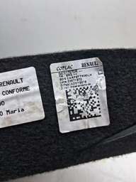 FORRO CARPETE LATERAL ESQUERDA BAGAGITO KWID 2017 A 2021