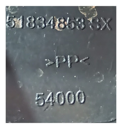 GUIA PARACHOQUE DIANTEIRO ESQUERDO  PALIO SIENA STRADA 09/20