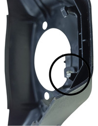 ACABAMENTO INFERIOR VOLANTE TOYOTA YARIS 2019 2022 - DETALHE