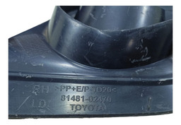 MOLDURA FAROL AUXILIAR MILHA L.D TOYOTA 8148102470 2015 2016