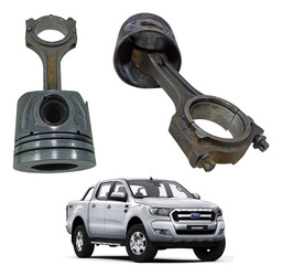 Biela C/ Pistao Ford Ranger 2013 2020 Motor 5cc Original Std