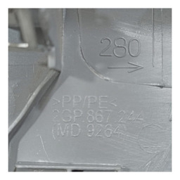 ACABAMENTO COLUNA L DIREITO VOLKSWAGEN T-CROSS 18/21