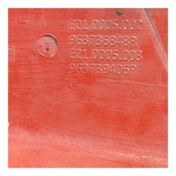 CAPA RETROVISOR LOGAN SANDERO 2007/2013 S/PISCA C/DEFEITO LE