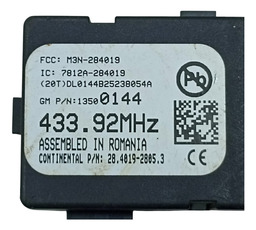 MODULO CENTRAL ALARME GM ONIX PRISMA 2014 A 2016