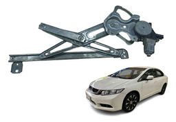 Máquina de Vidro Porta Dianteira Direita Civic G9 2012/2016