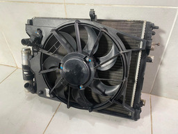 Radiador Renault Sandero 1.0 16v 08/14 Conjunto Detalhe