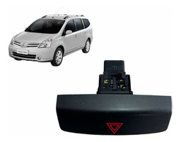 Botão Comando Alerta Nissan Livina 09/14 06019
