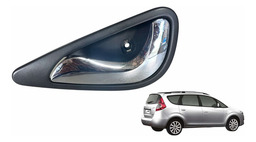 Maçaneta Interna Dianteira Esquerda Jac J6 2011 2012 Cromada
