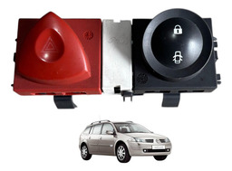 Botão Pisca Alerta Trava Renault Megane 2006-2013 8200407415