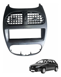 Moldura Central Com Difusor Ar Peugeot 206 2004-2008