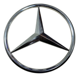EMBLEMA ESTRELA CAMINHÃO MB 709 710 712 914 C/ 20CM