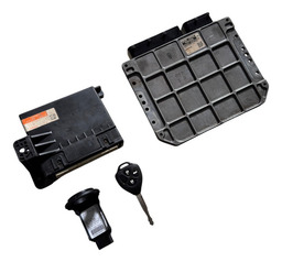 Kit Code Modulo Ecu De Injeção 8966102p30 Toyota Corolla