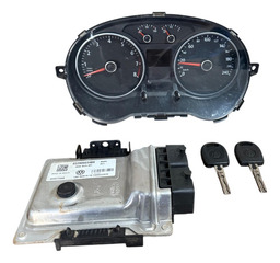Kit Code Módulo Injeção Central Motor 1.6 Voyage G6