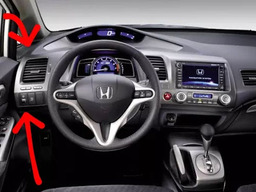 Difusor Ar Esquerdo Honda Civic 2007 A 2011 77620s