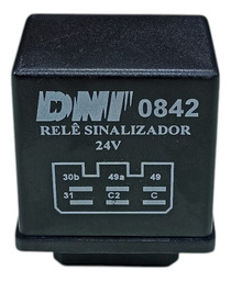 Relé De Pisca Volvo / Mercedes-benz / Marcopolo - Dni 0842