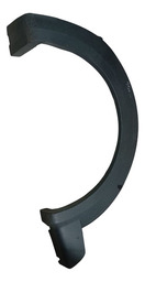 Moldura Paralama Traseiro Direito Strada Hard Working 14/20 Preto