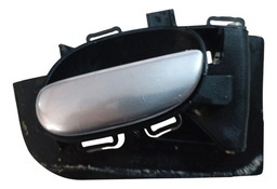 Maçaneta Interna Dianteira Direita Peugeot 207 9623698077 Preto Dianteira