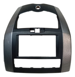 Moldura Central Painel Rádio Difusor Nissan Livina 10/14 Cinza