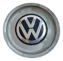 Calota Centro Roda Aro 15 Volkswagen Polo 00/06 1j0601149b Prateado