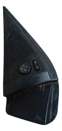 Moldura Int Retrovisor Lado Esquerdo Fiat Palio 2007 A 2012 Preto