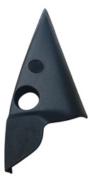 Acabamento Interno Retrovisor L/d Peugeot 206 04/09 96500619 Preto