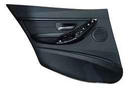 Forro De Porta Traseiro Esquerdo Bmw 320i 2013 Á 2016 208345 Preto